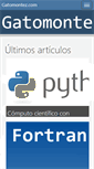 Mobile Screenshot of gatomontez.com